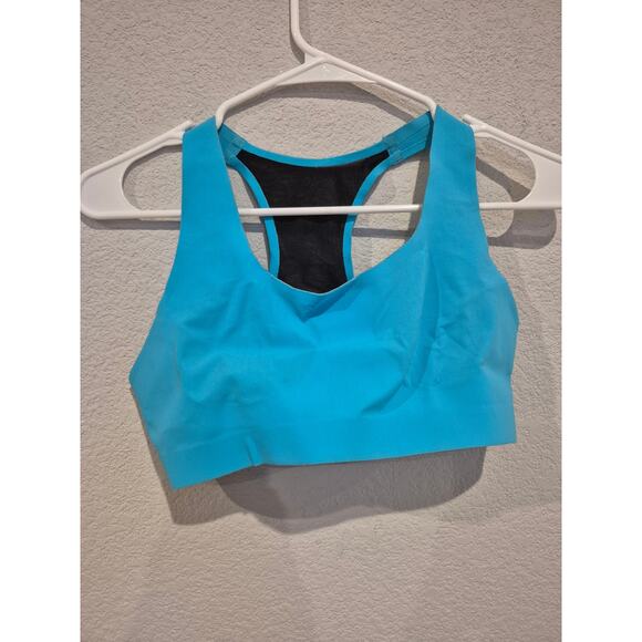 Lululemon Women's Size 36C Racerback High Support Sports Bra Blue - Picture 1 of 5